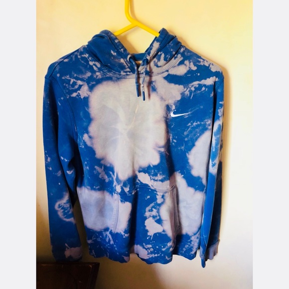 tie dye nike sweatshirt
